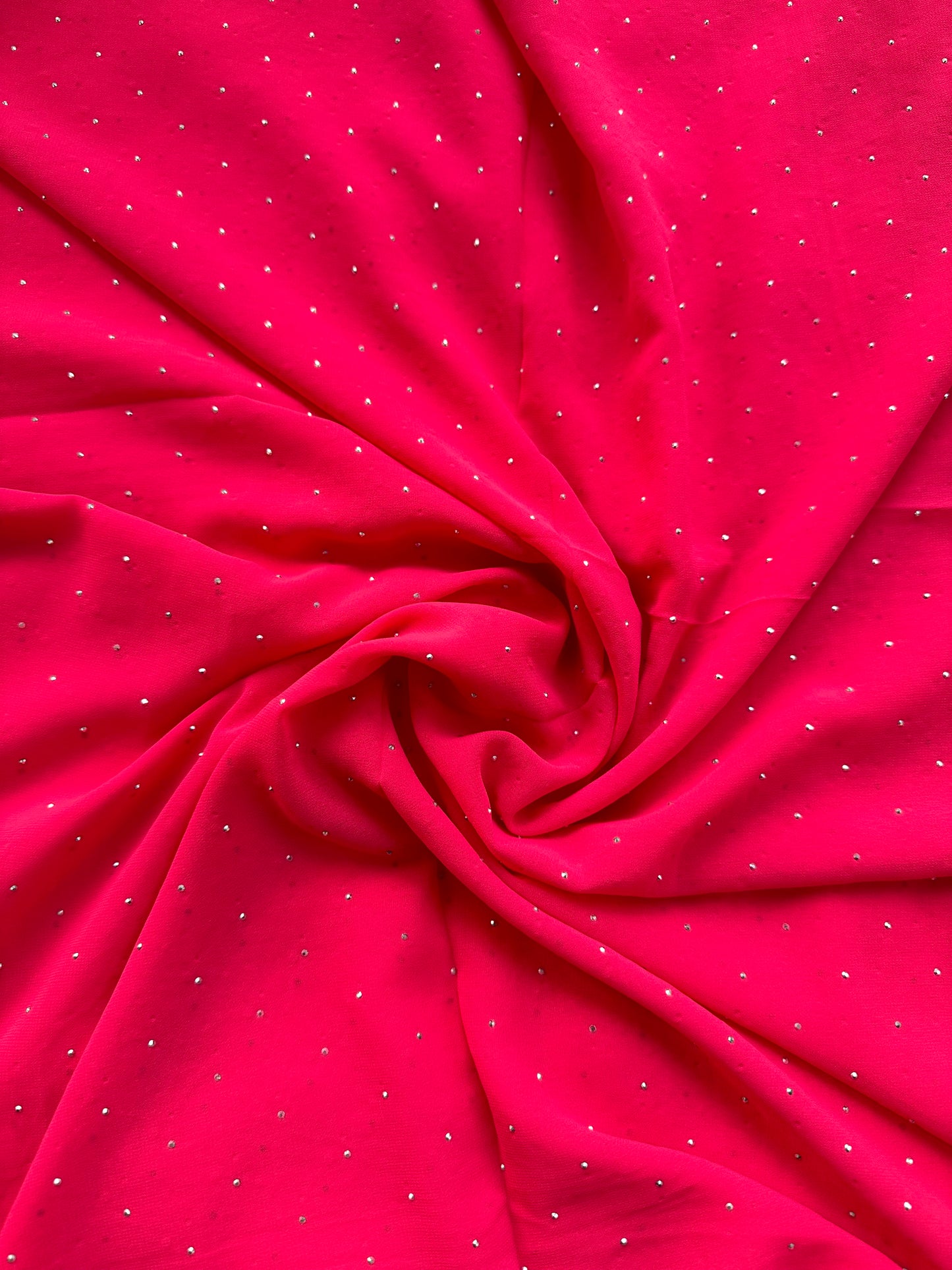 SHOCKING PINK | RHINESTONE HIJAB