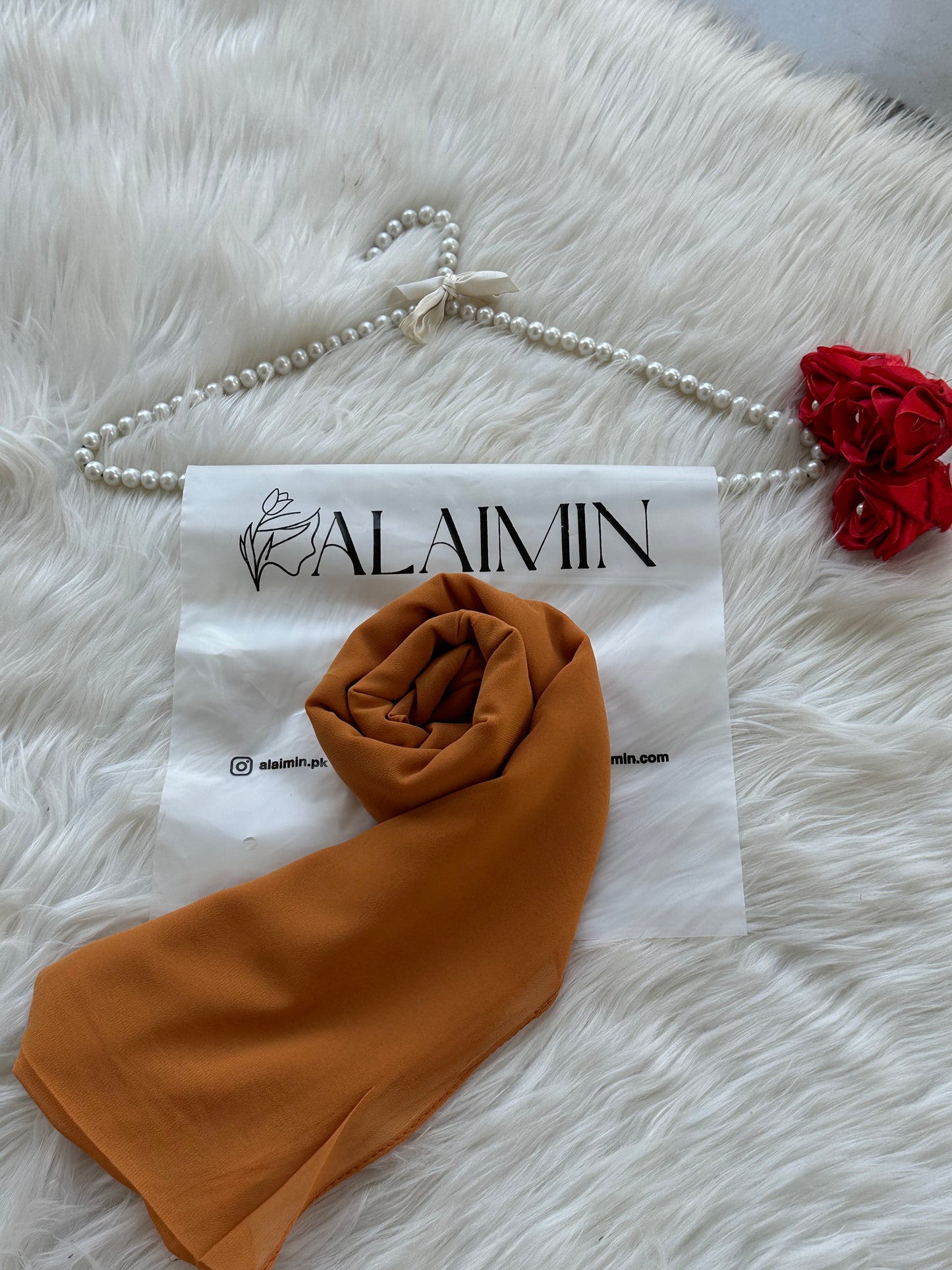 BURNT ORANGE MUSTARD | PREMIUM GEORGETTE HIJAB