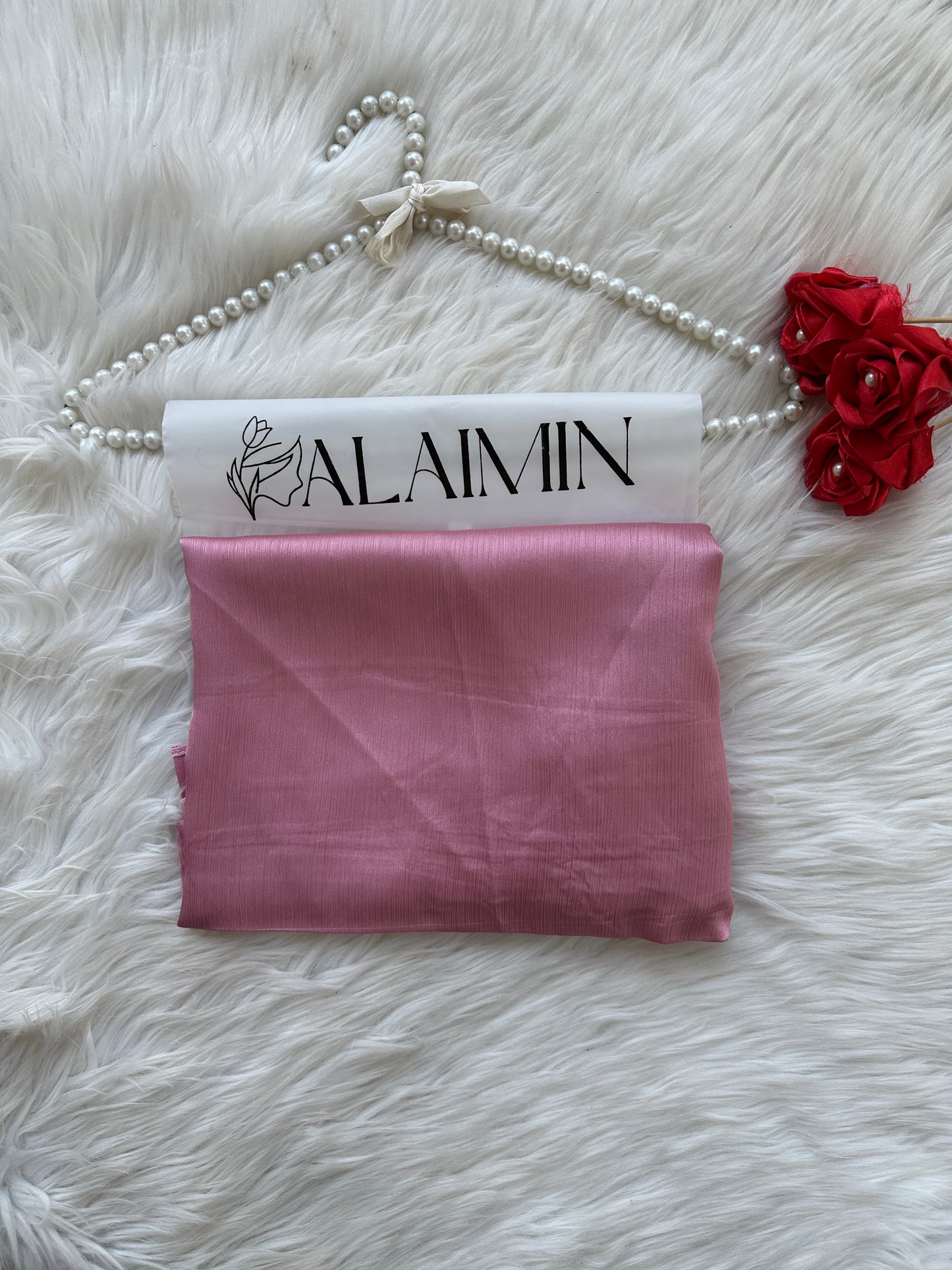 FRESH PINK | PREMIUM CRINKLE SILK HIJABS