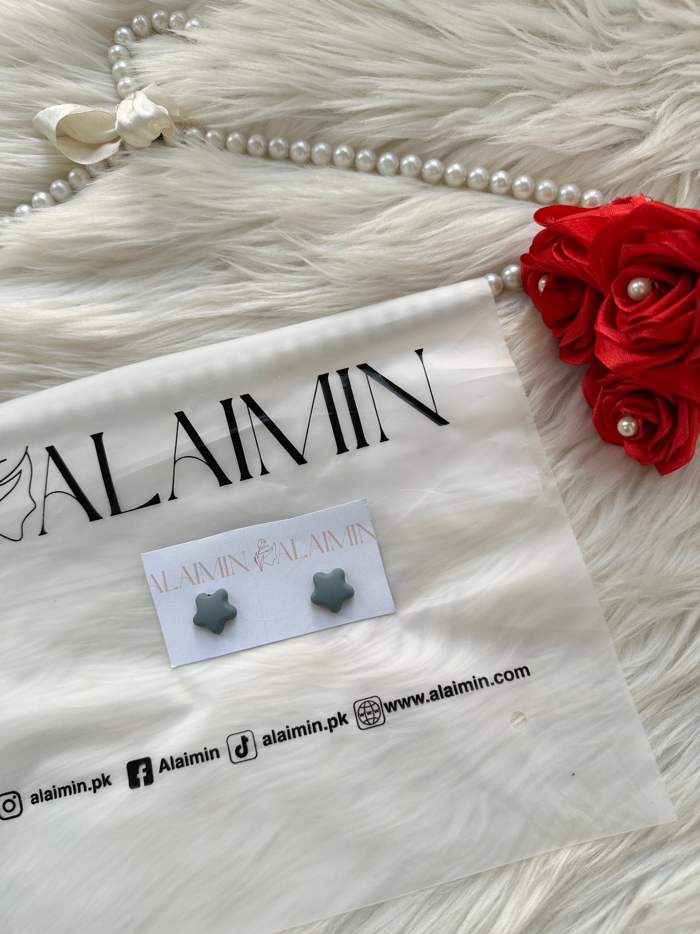 Premium Quality No Snag Hijab Magnets |Star Colorful