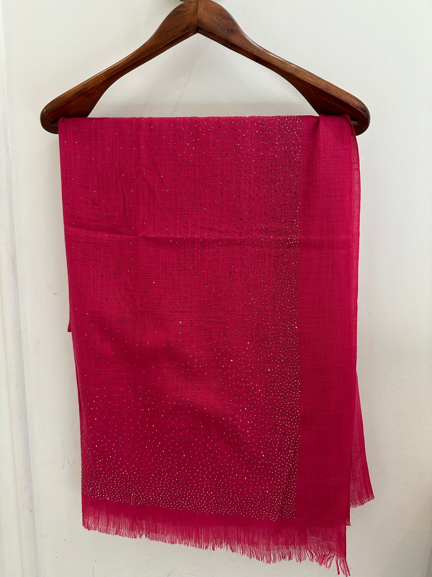 Hot Pink Lawn Hijab