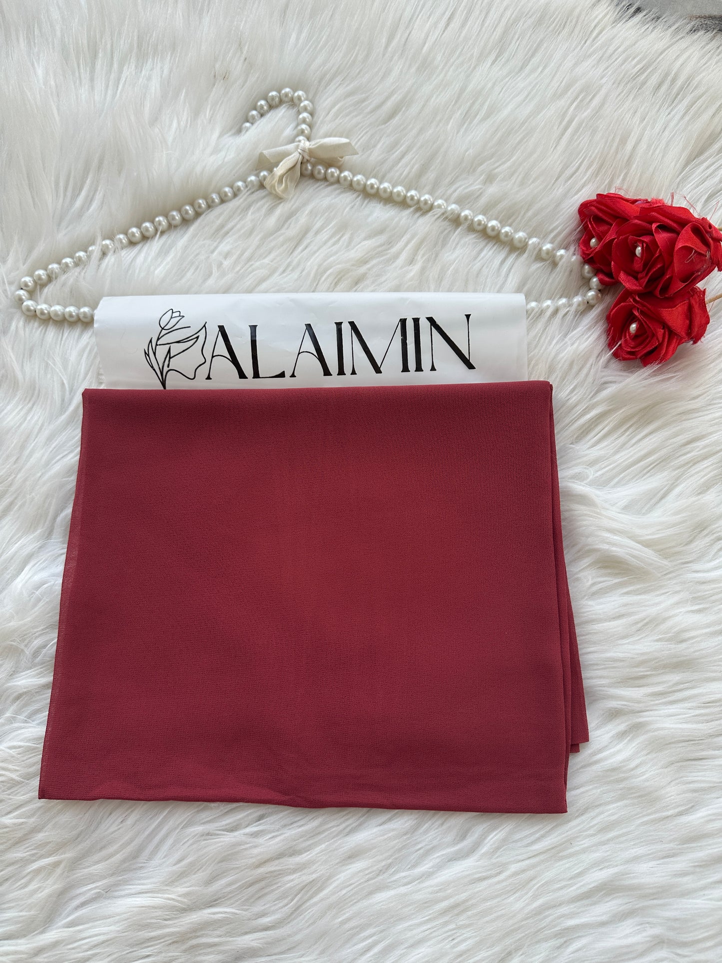 RUSTY CORAL | PREMIUM GEORGETTE HIJAB