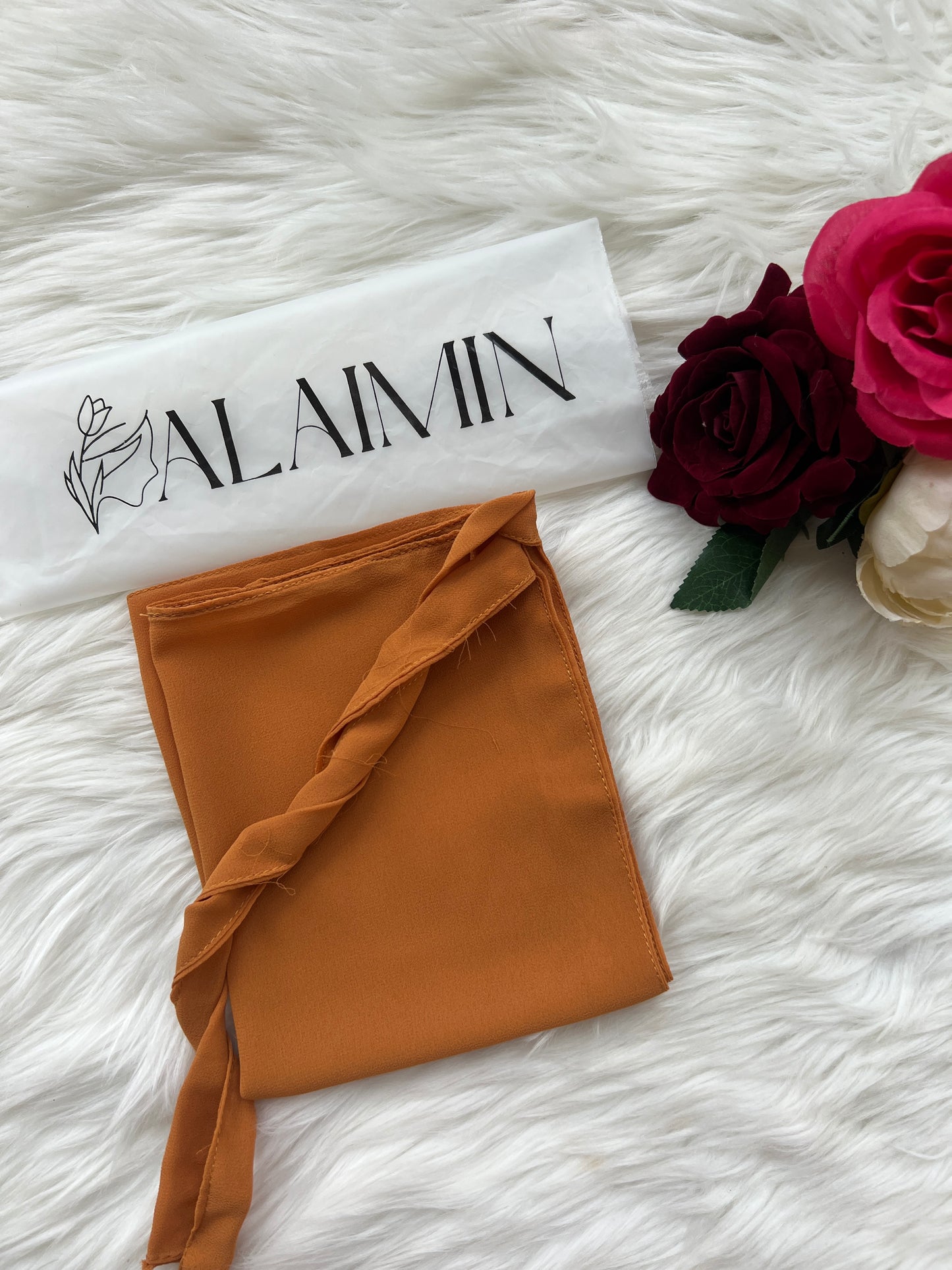 Chiffon Niqab | Mustard