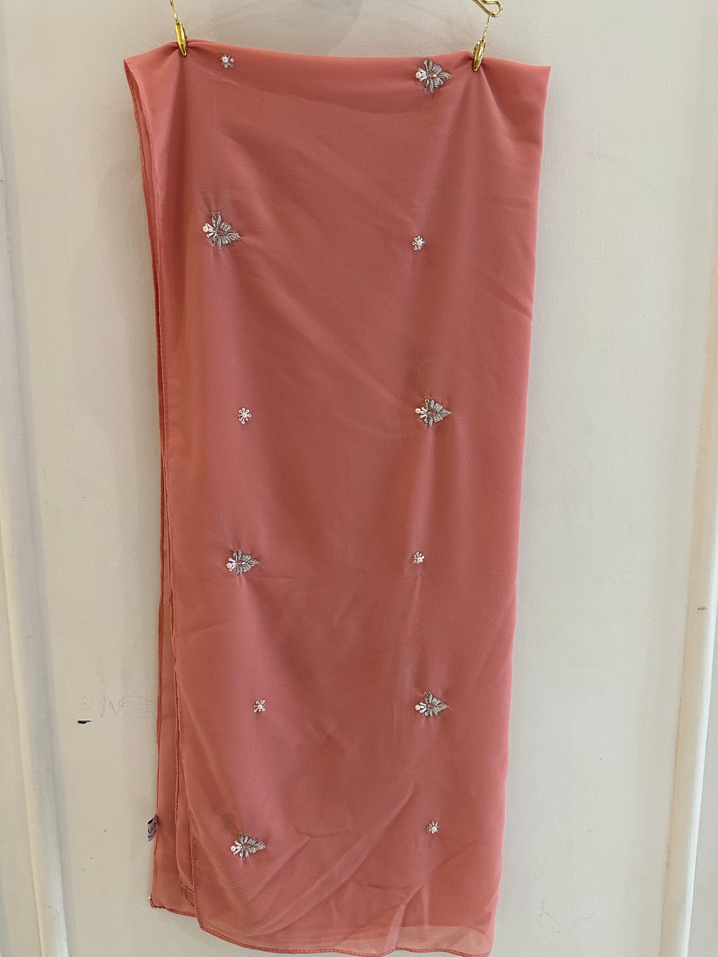 Gulbahar | Baby Pink | Signature All-Over Floral Hijab