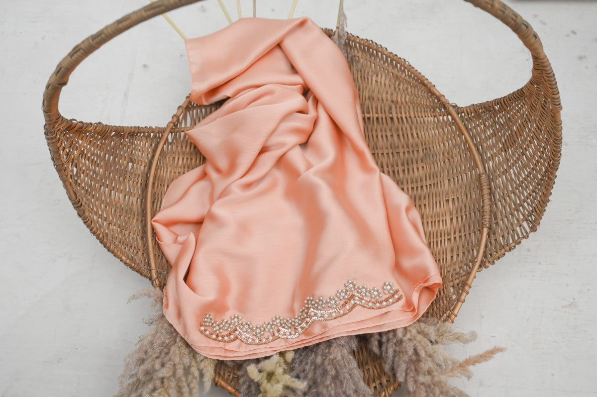 SEHR E NOOR | FESTIVE HANDWORK PEACH