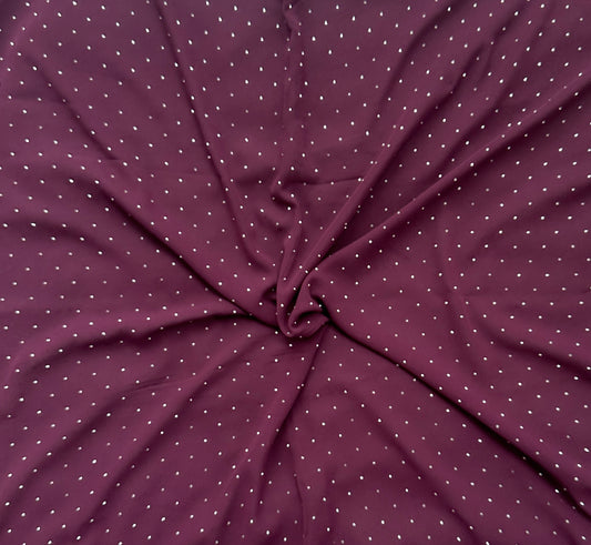 PLUM ROYALE | RHINESTONE CHIFFON HIJAB