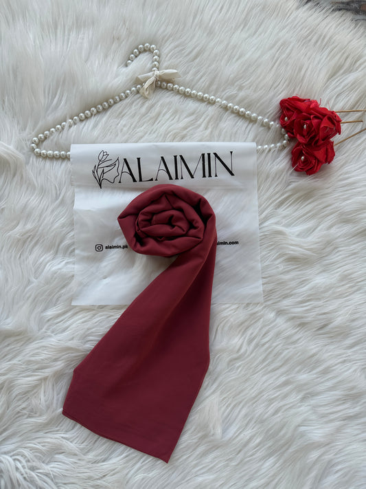 RUSTY CORAL | PREMIUM GEORGETTE HIJAB