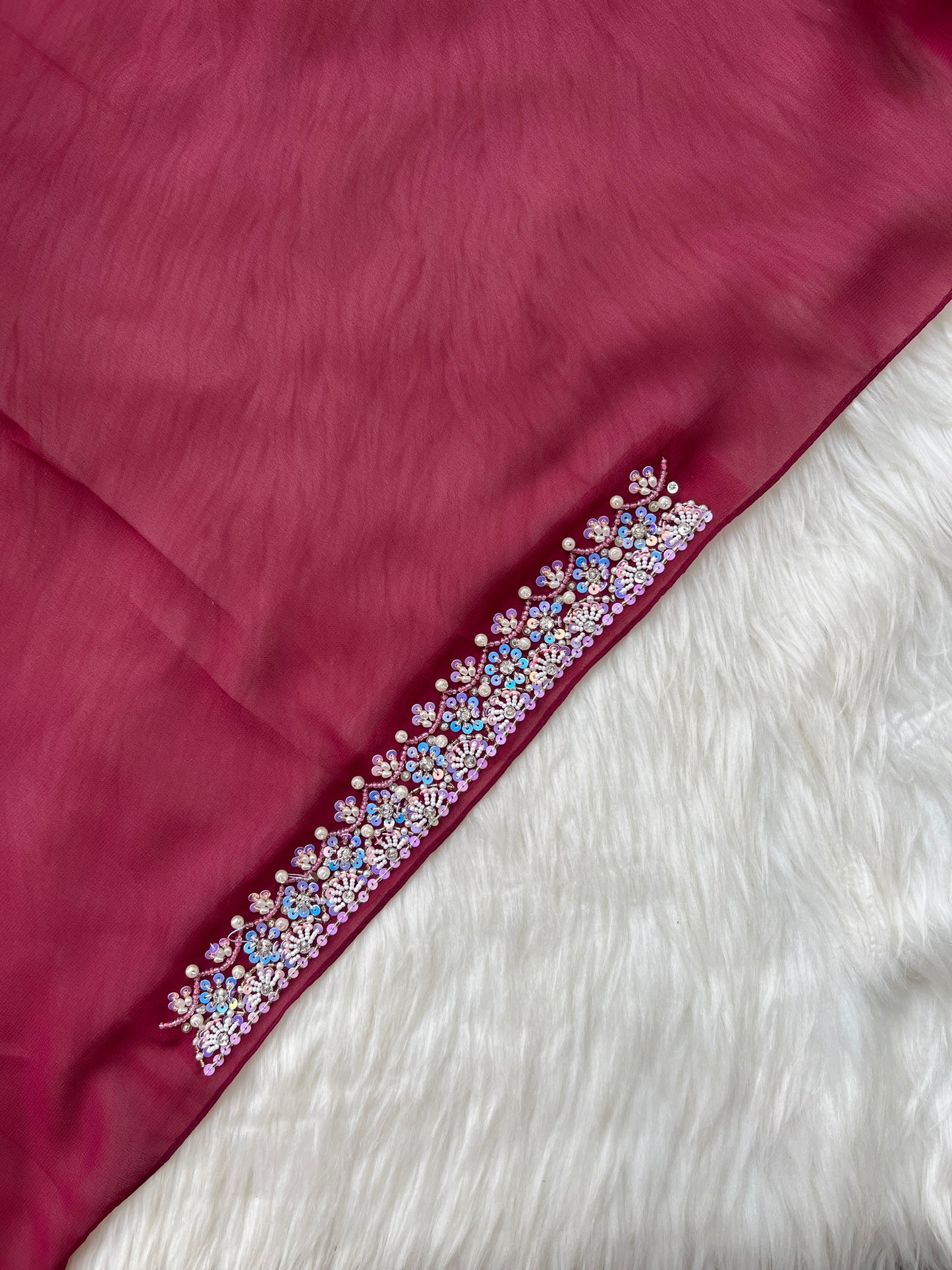 SHEHNAI | FESTIVE PARTY WEAR LUXURY HANDWORK MAROON PARTY WEAR FOR WEDDINGS & EID