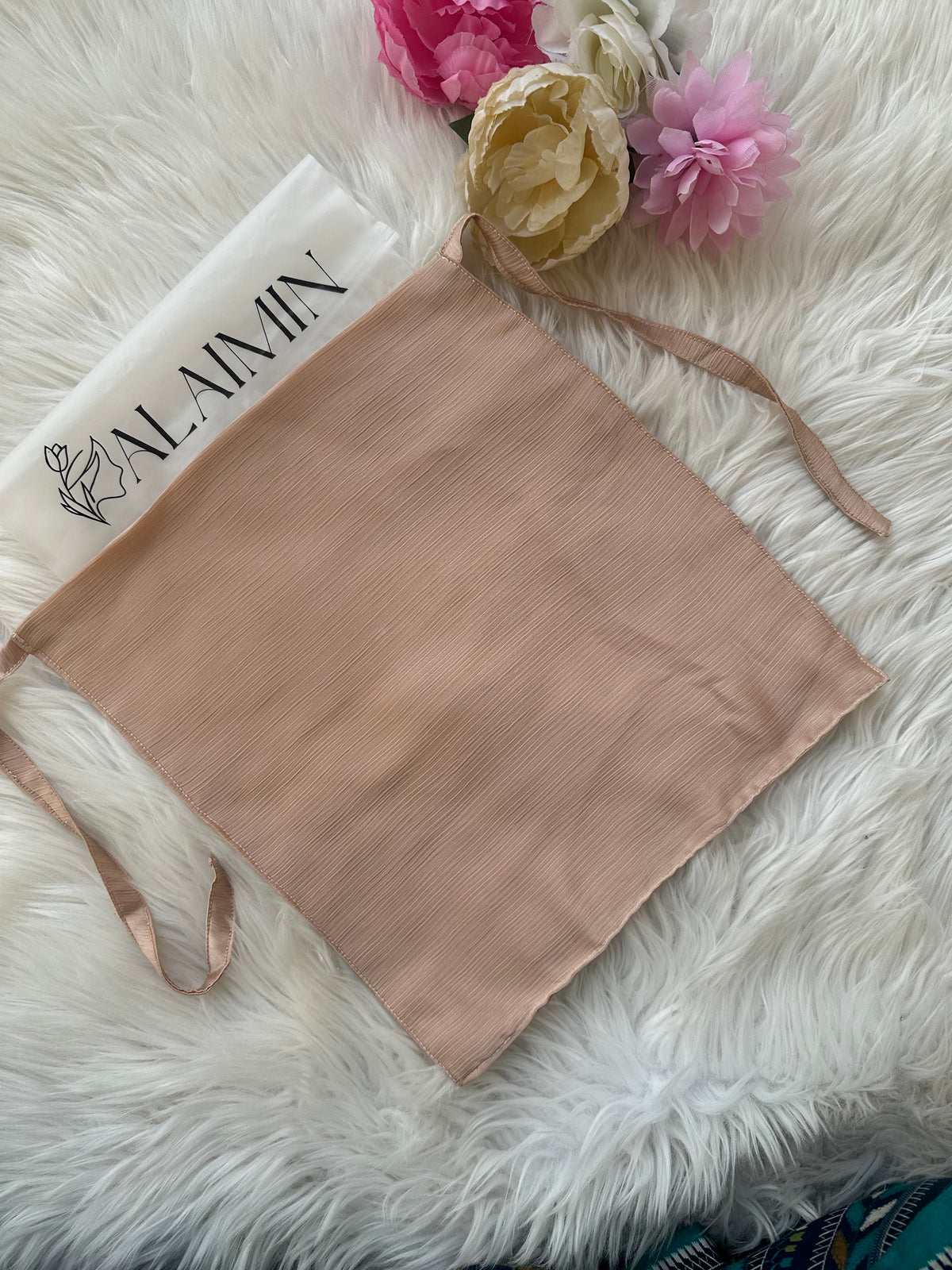 Silk Niqab | Light Golden