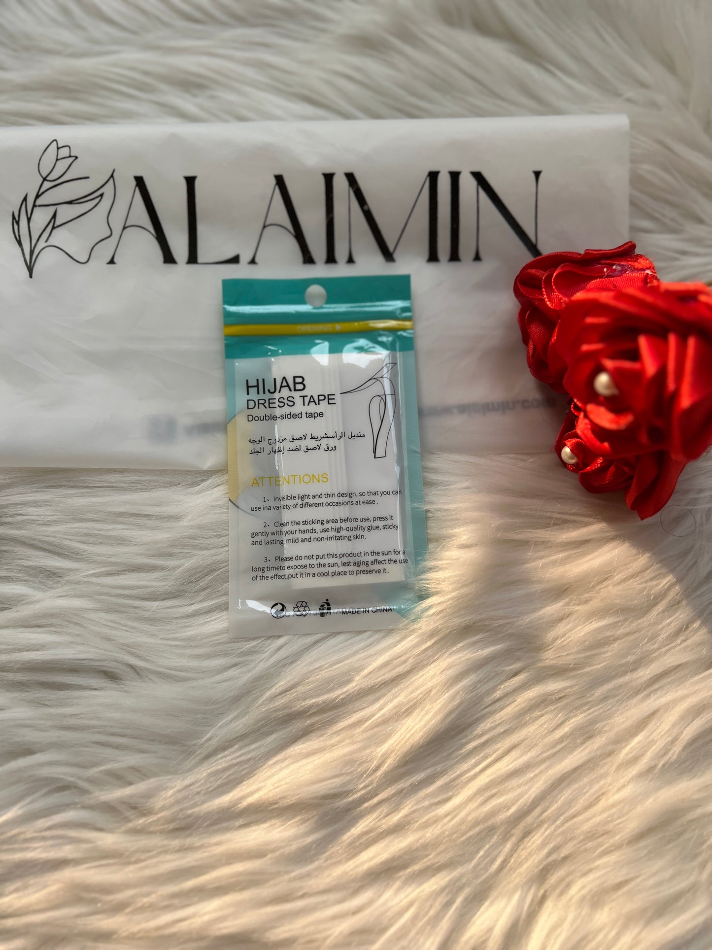 High-Quality Hijab Tape – Double-Sided, Strong & Skin-Safe