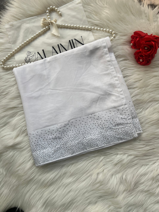 Luxury Rhinestone Detailing Umrah Special Chaddar