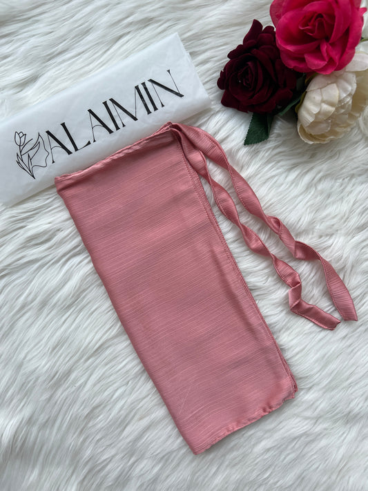 Silk Niqab | Pink