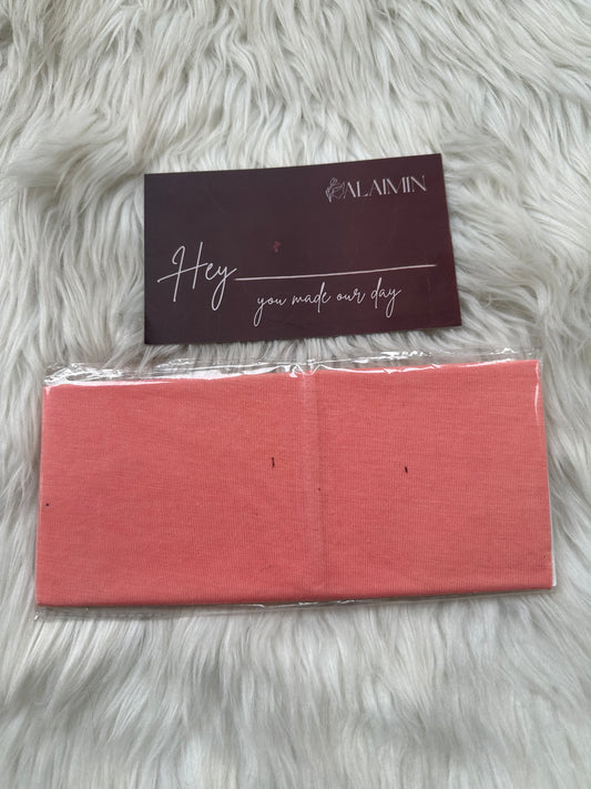 High-Quality Hijab Tube Cap Peach Pink