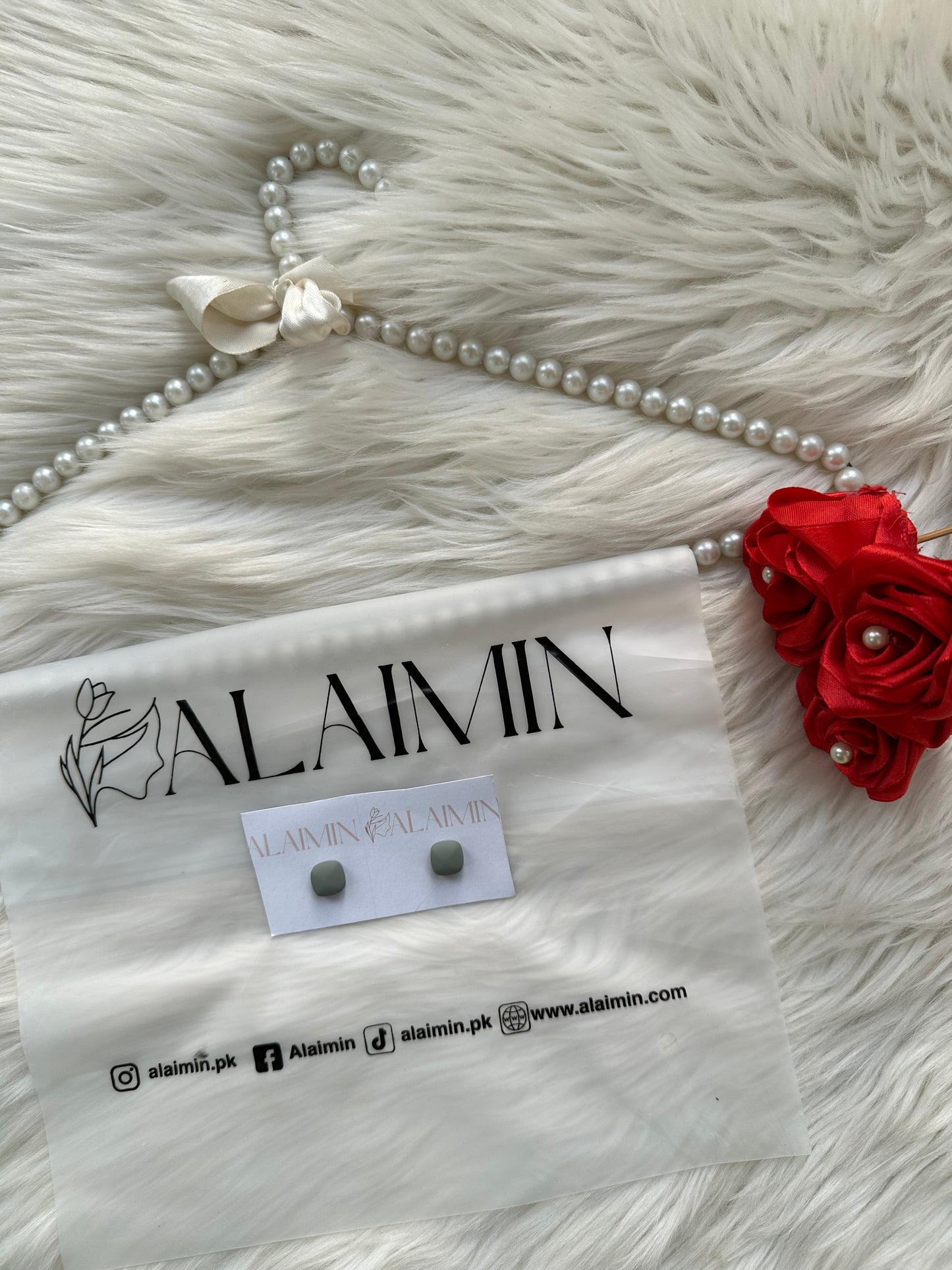 Premium Quality No Snag Hijab Magnets | Square Colorful
