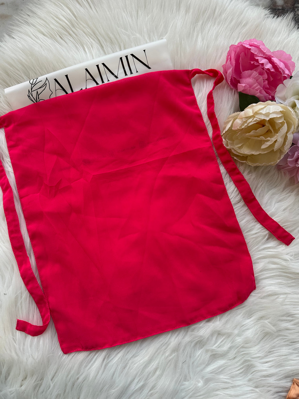Chiffon Niqab | Shocking Pink