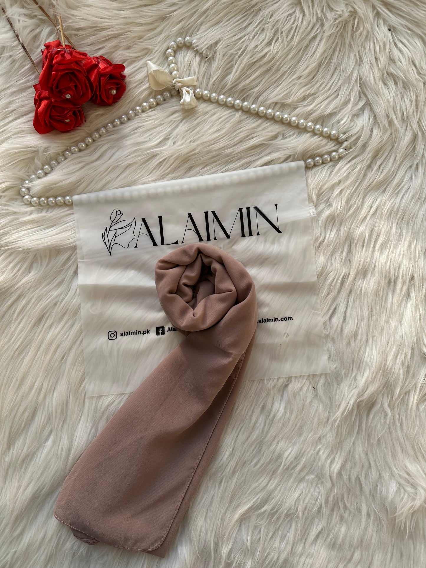 SAND BROWN |PREMIUM GEORGETTE HIJAB