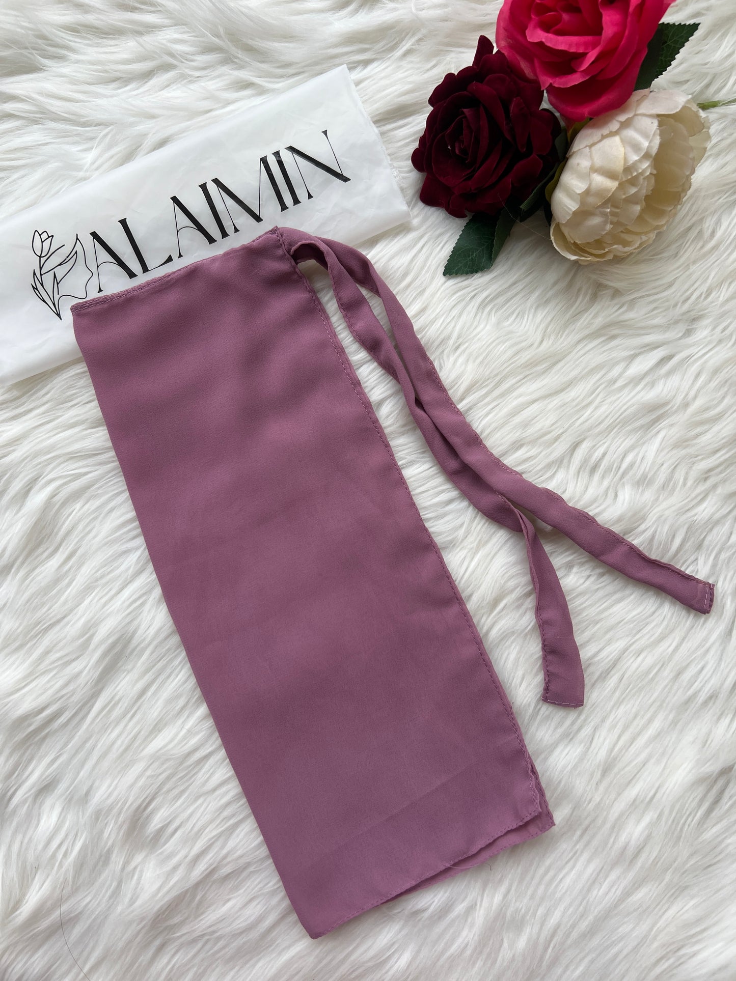 Chiffon Niqab | Purple Lilac