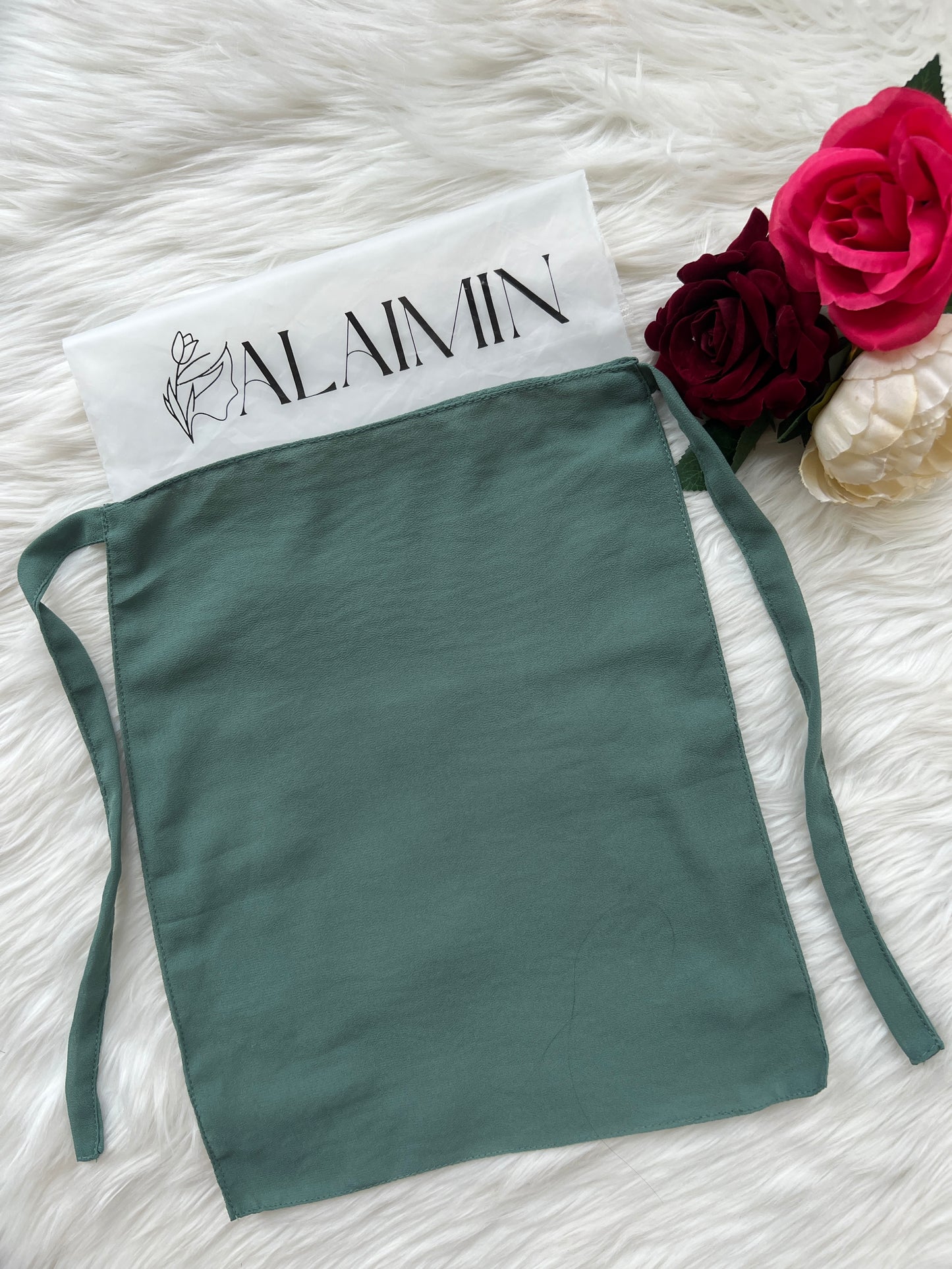 Chiffon Niqab | Green