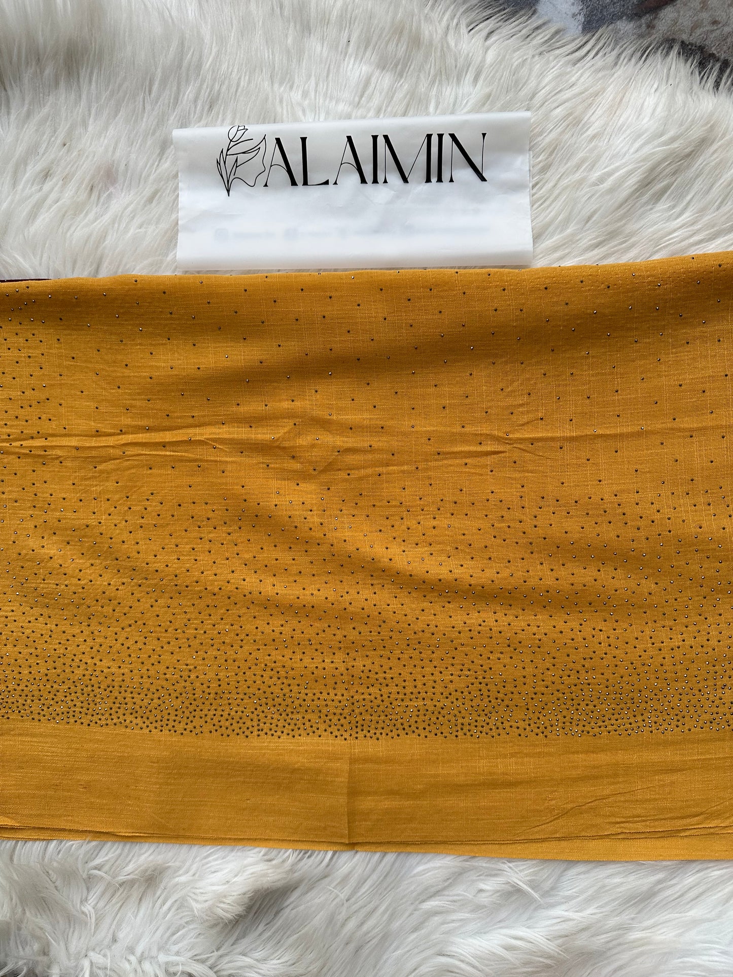 Mustard Yellow Lawn Hijab