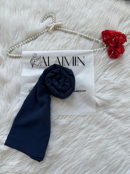 DARK BLUE | PREMIUM GEORGETTE HIJAB
