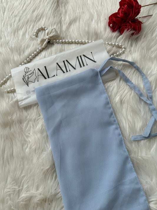 Chiffon Niqab | Baby Blue