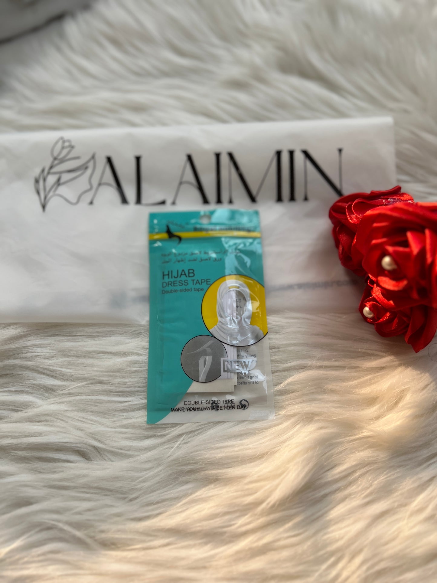 High-Quality Hijab Tape – Double-Sided, Strong & Skin-Safe