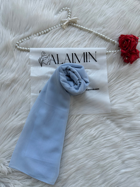 SKY BLUE |PREMIUM GEORGETTE HIJAB