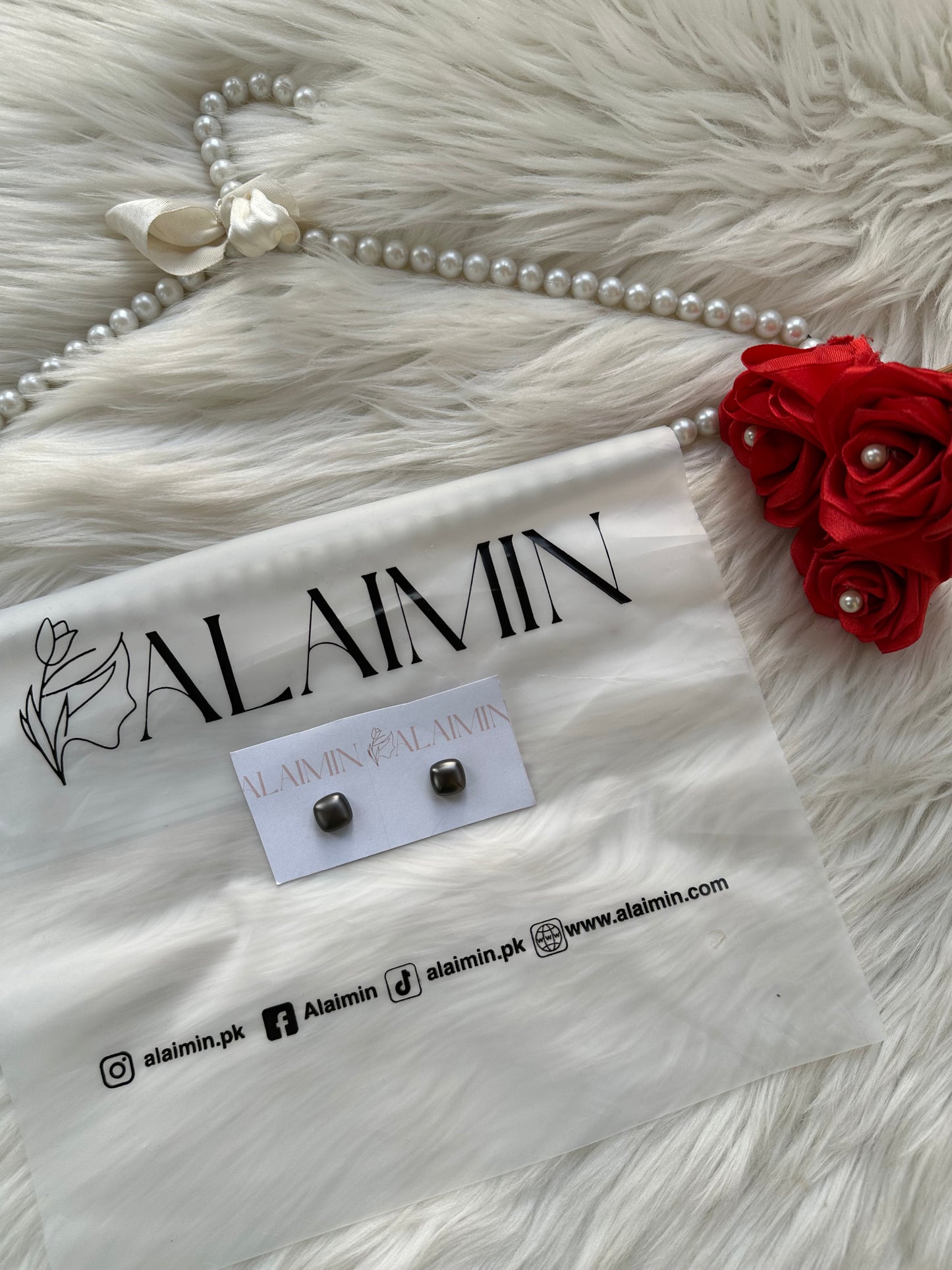 Premium Quality No Snag Hijab Magnets | Square Colorful
