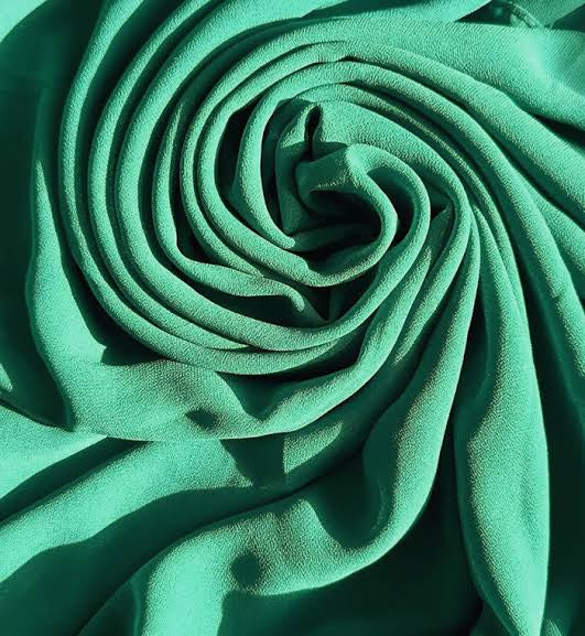 DEEP TURQUOISE | PREMIUM GEORGETTE HIJAB