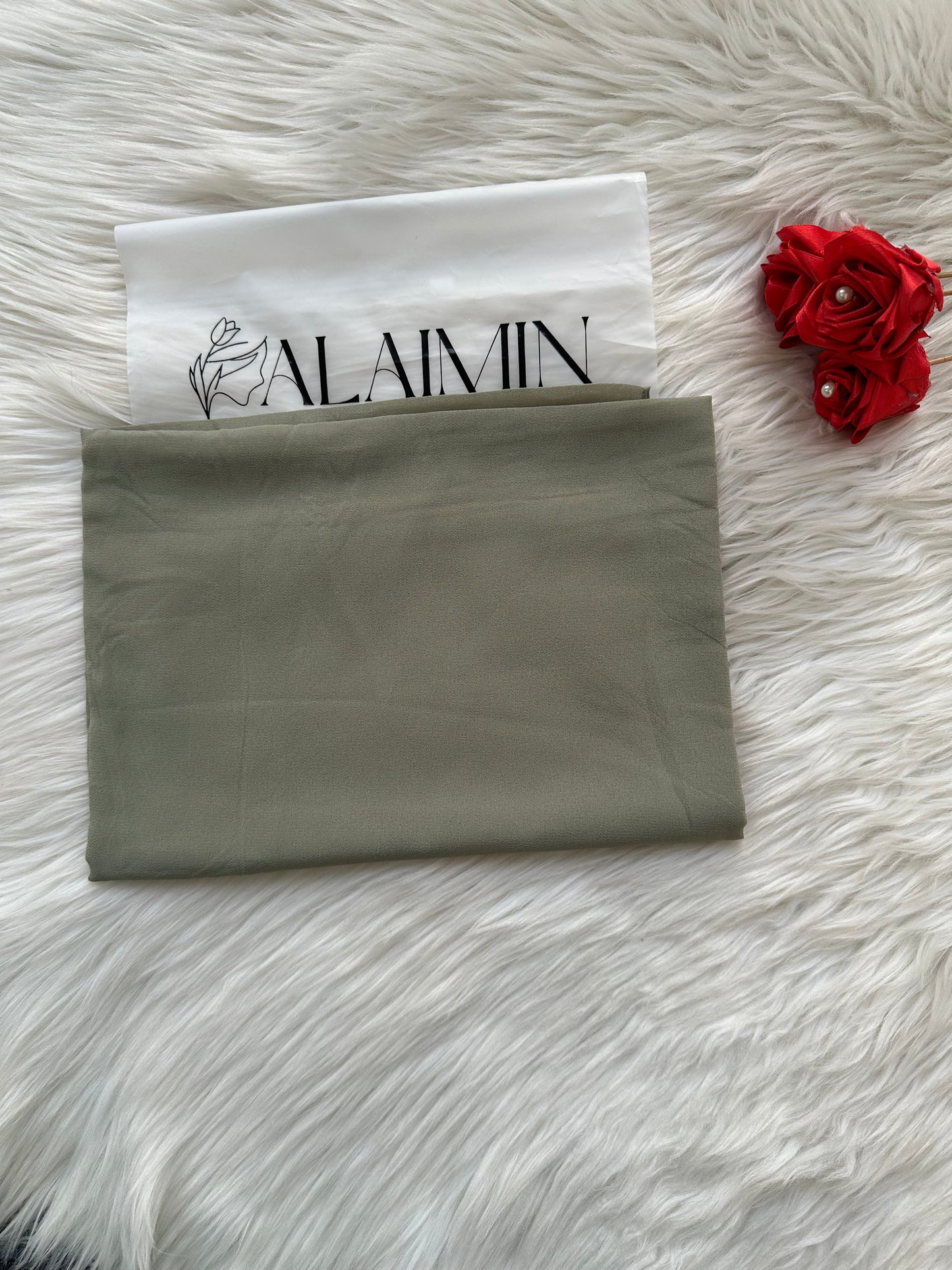 PISTA GREEN|PREMIUM GEORGETTE HIJAB
