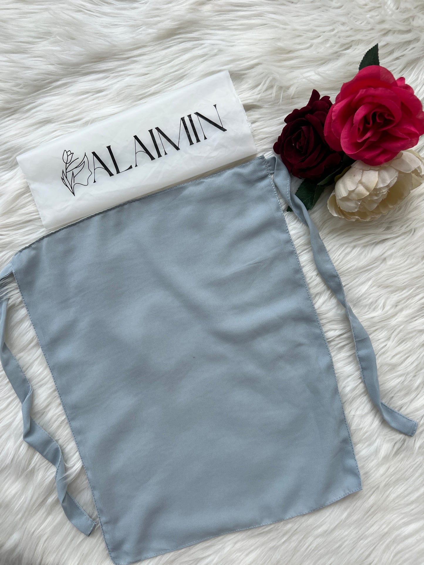 Chiffon Niqab | Grey