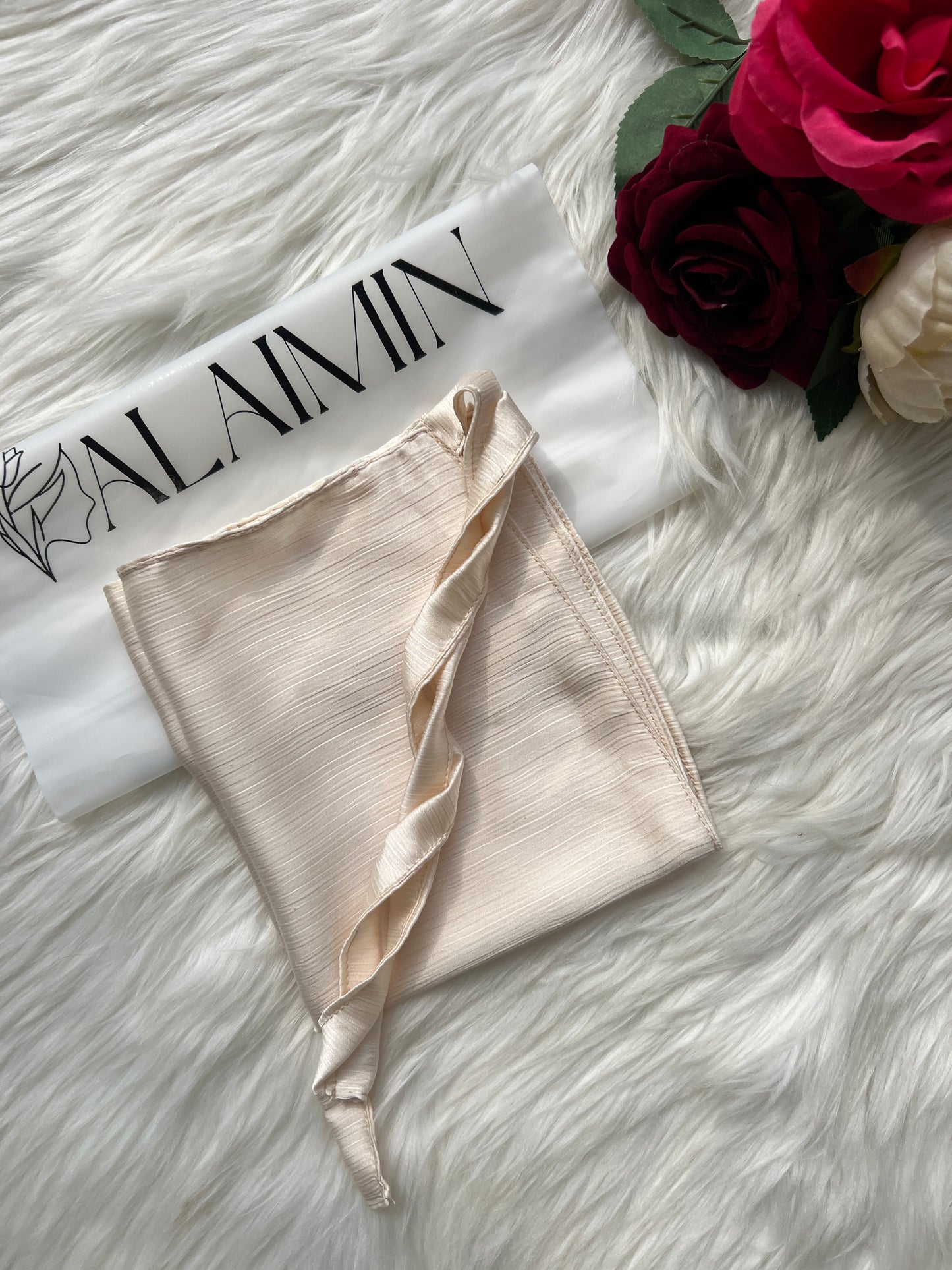 Silk Niqab | Offwhite