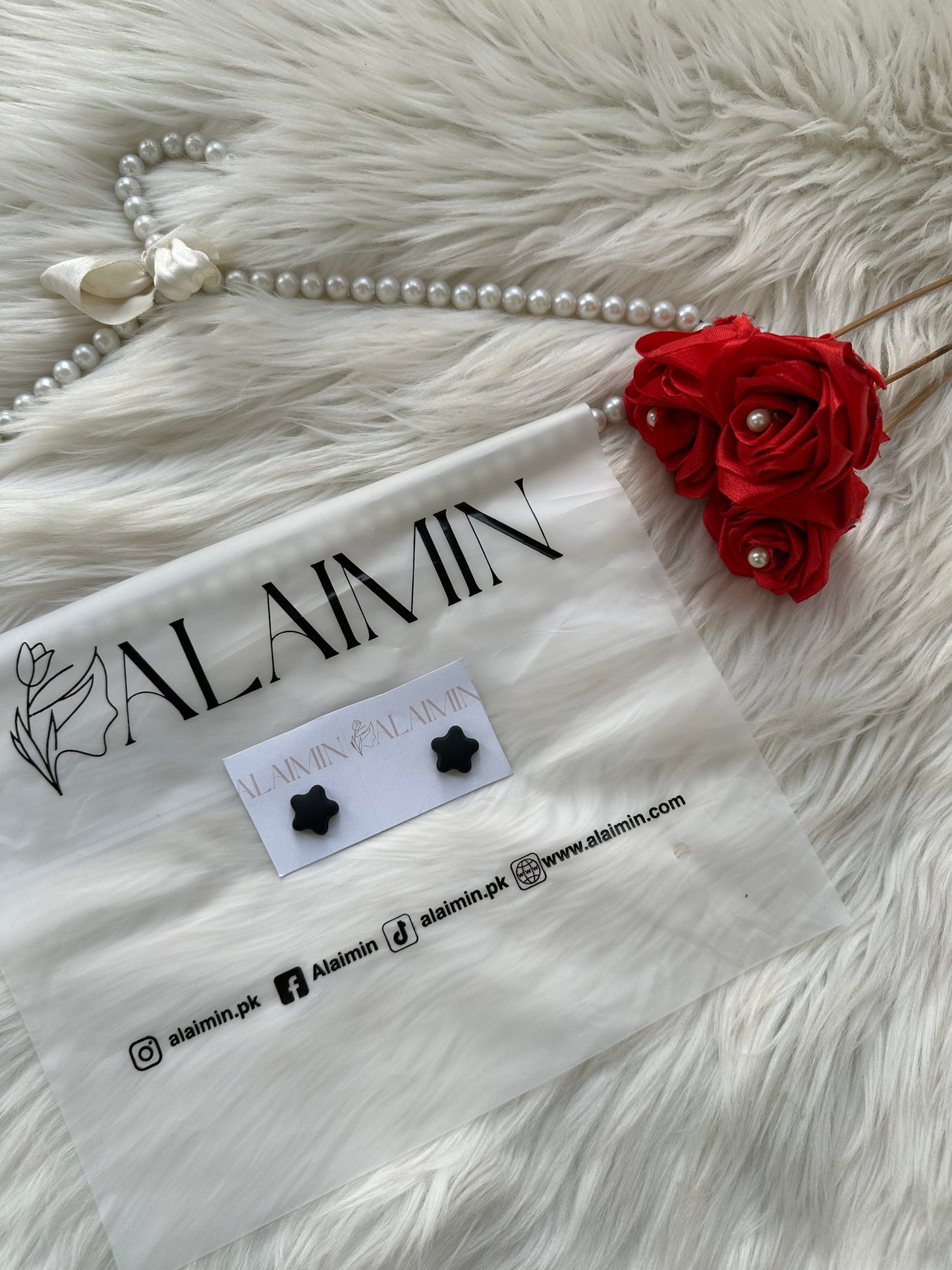 Premium Quality No Snag Hijab Magnets |Star Colorful