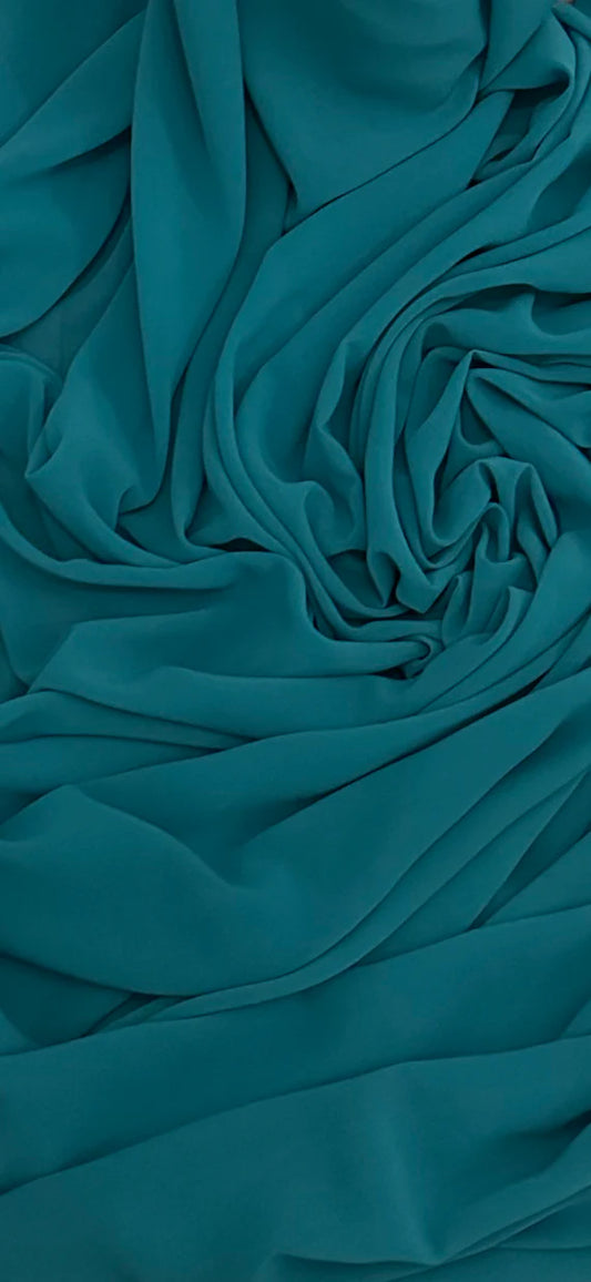 TEAL GREEN | PREMIUM GEORGETTE HIJAB