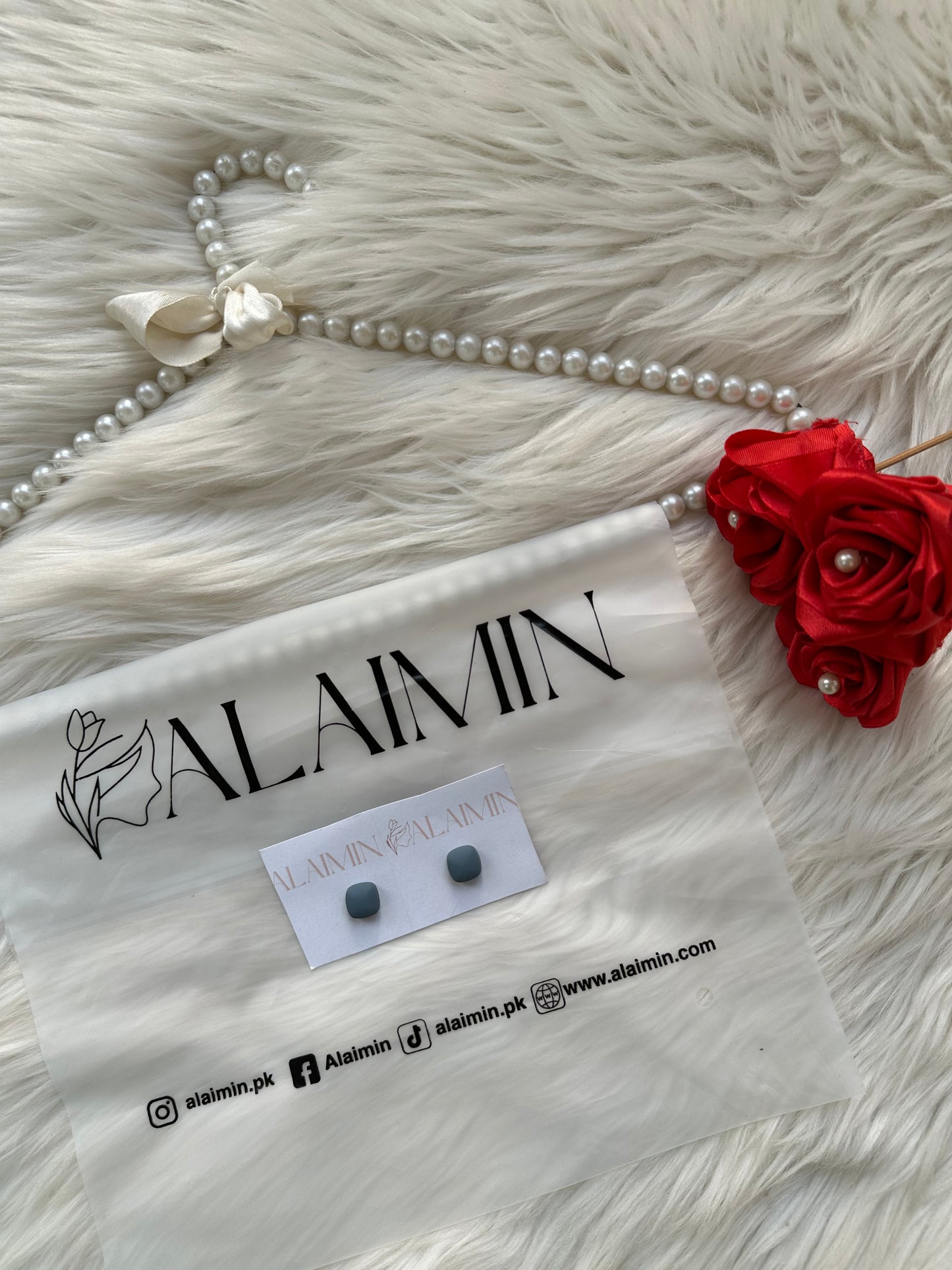 Premium Quality No Snag Hijab Magnets | Square Colorful