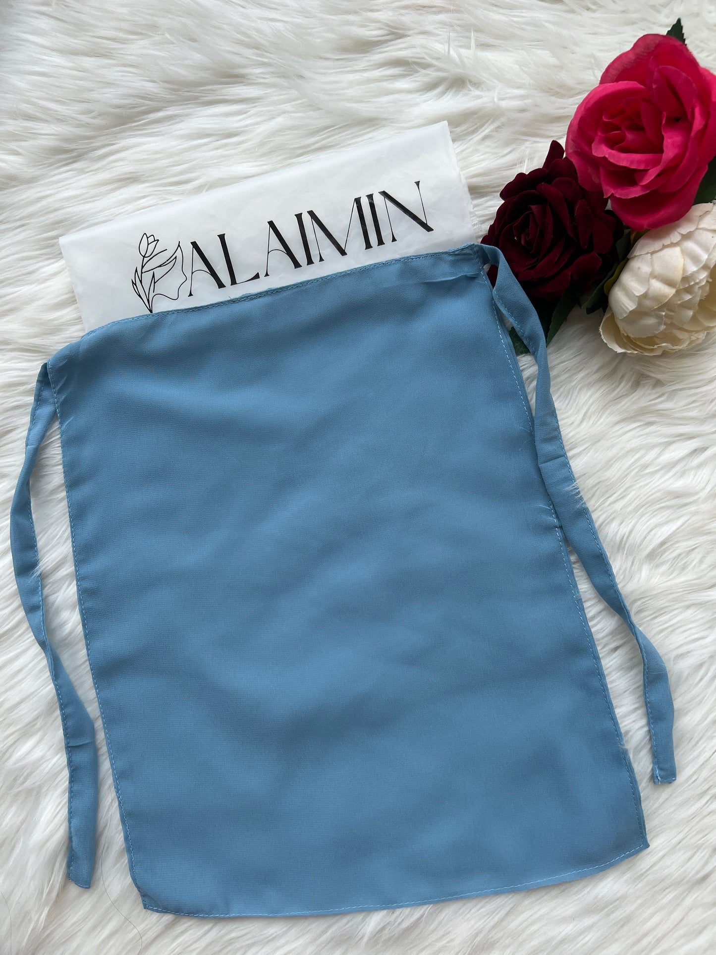 Chiffon Niqab | Blue