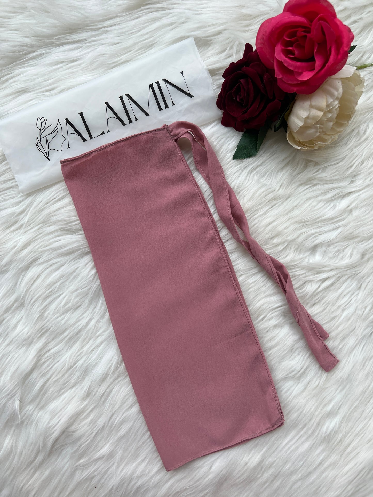 Chiffon Niqab | Pink