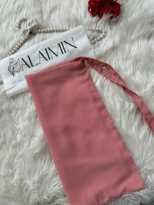 Chiffon Niqab | Peachy Pink