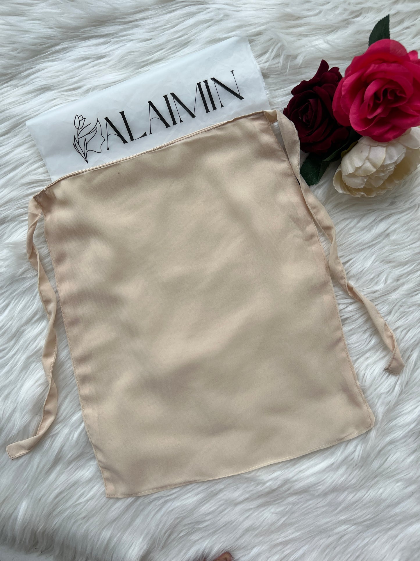 Chiffon Niqab | Beige