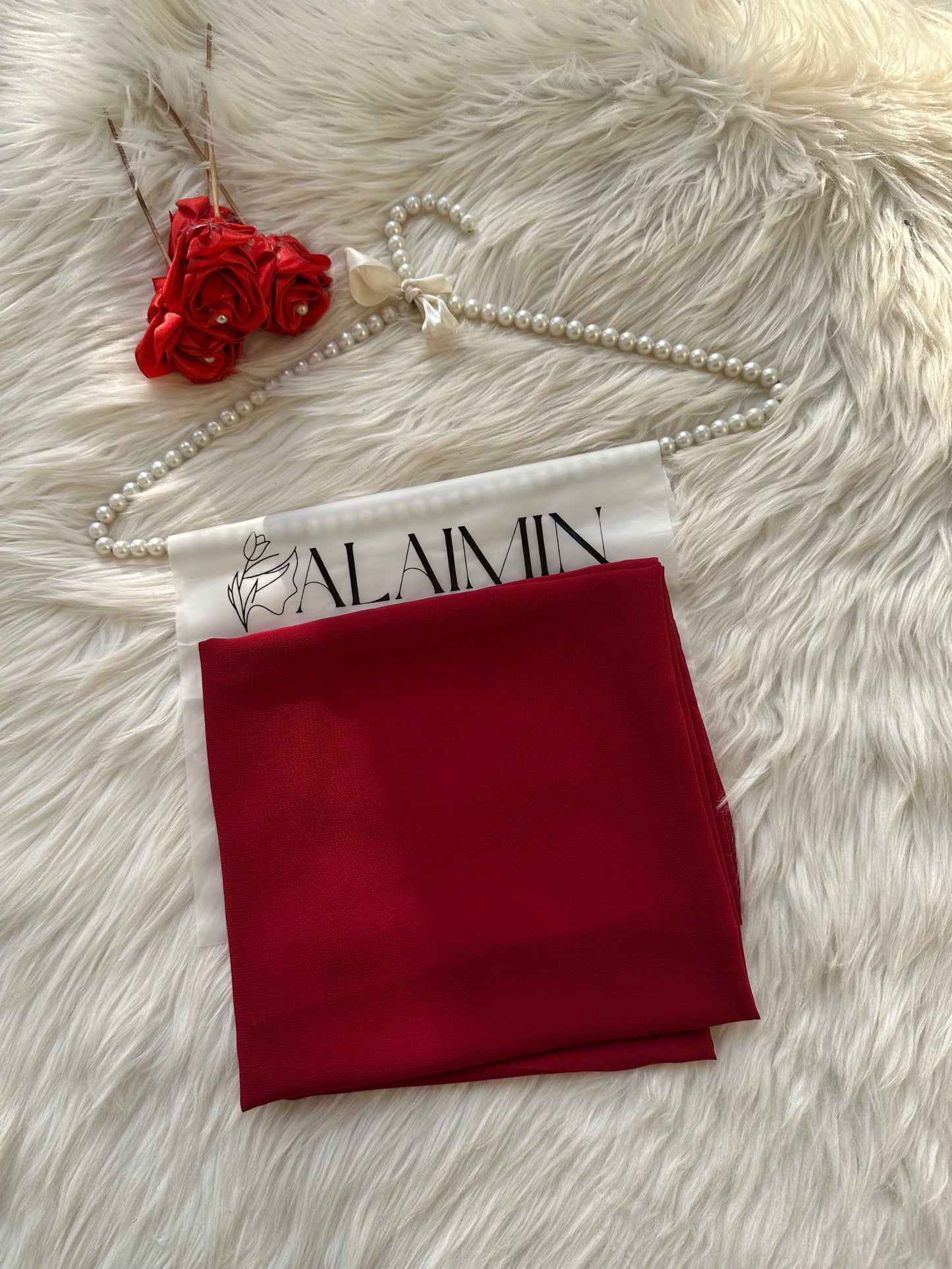 RED |PREMIUM GEORGETTE HIJAB