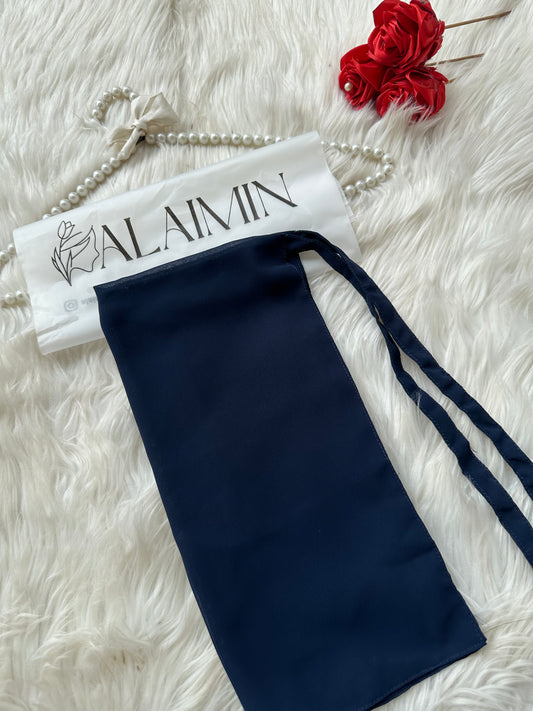 Chiffon Niqab | Navy Blue