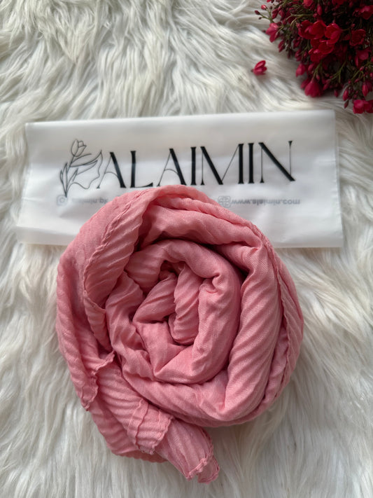 Blush Petal Cotton Crush Hijab