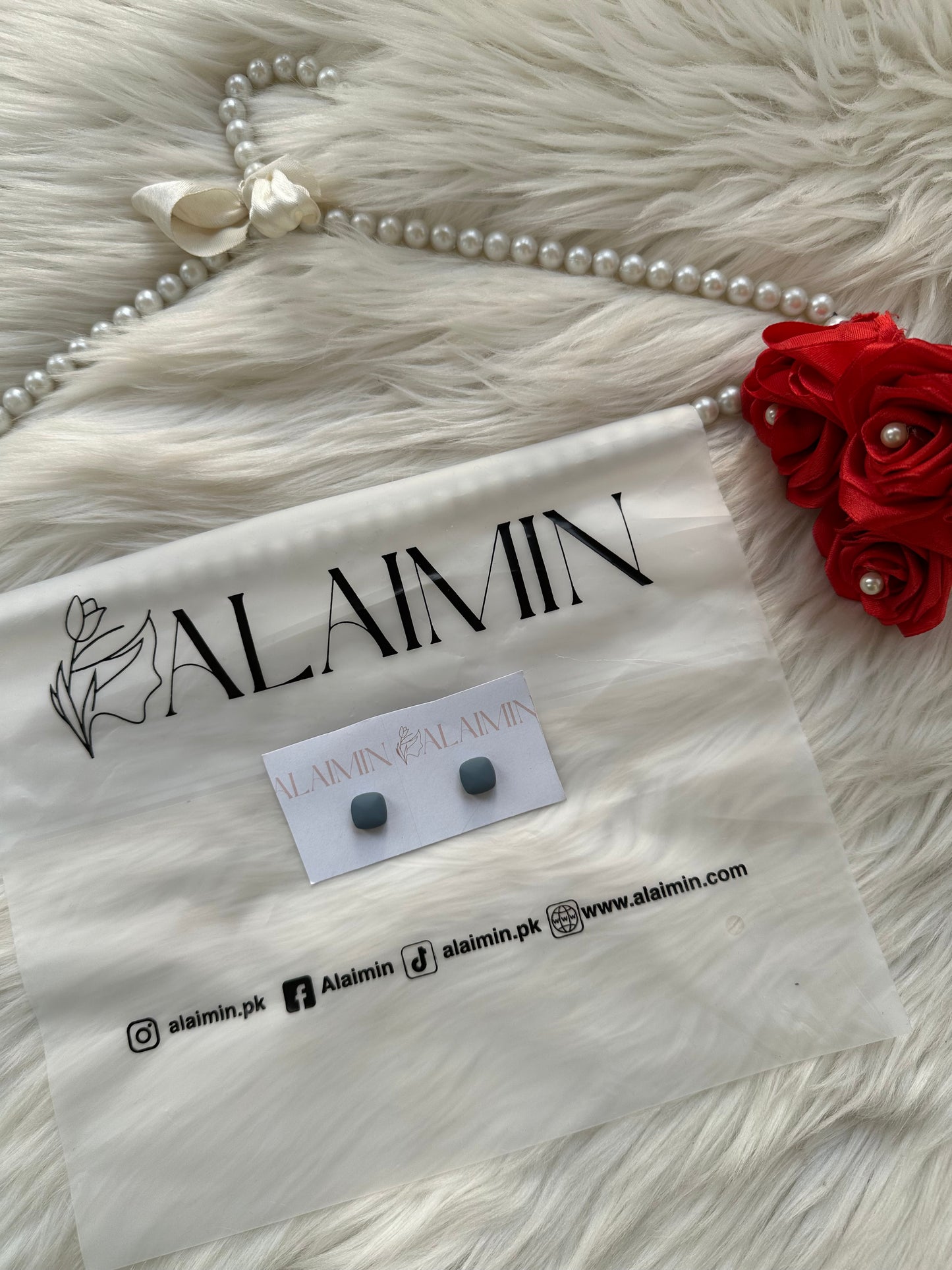 Premium Quality No Snag Hijab Magnets | Square Colorful