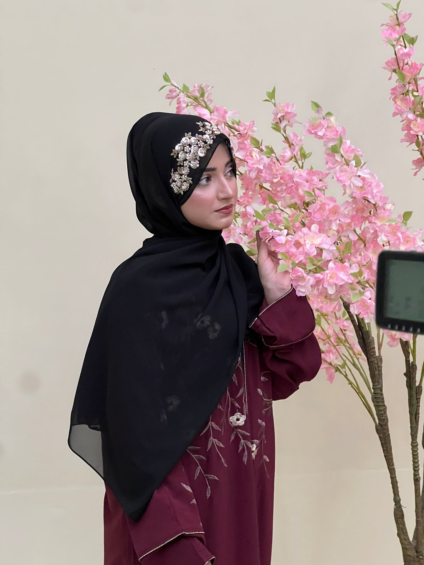 SHAGHAN | FESTIVE PARTY WEAR LUXURY HANDWORK BLACK PARTY WEAR FOR WEDDINGS & EID