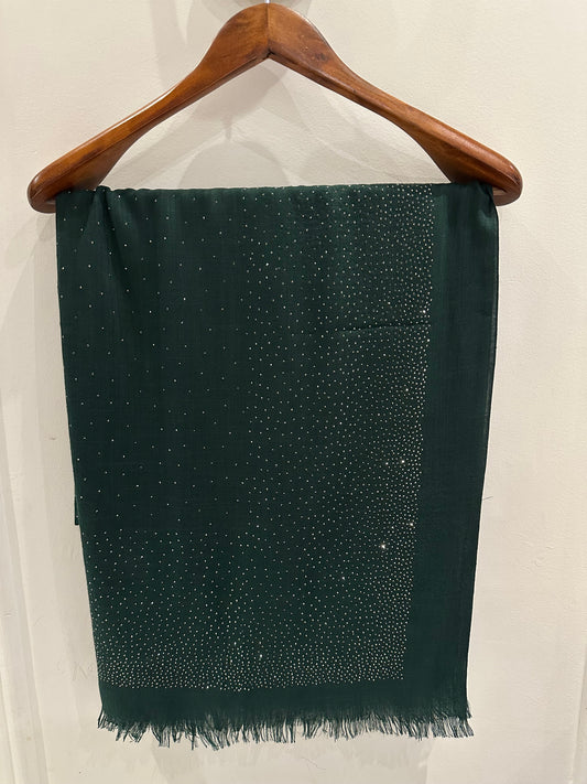Emarld Green Lawn Hijab