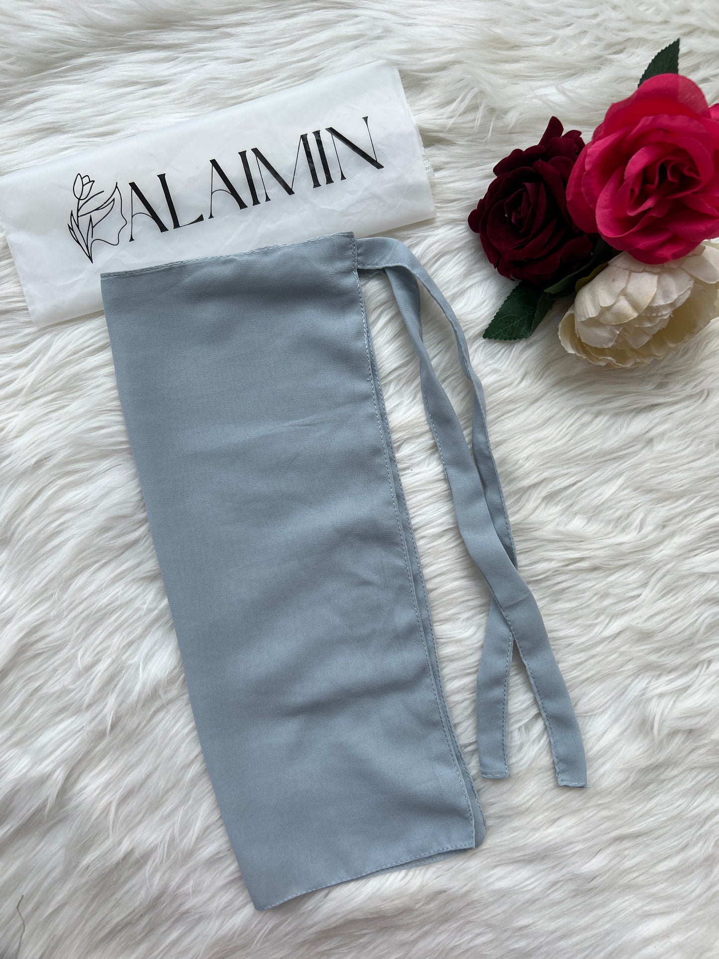 Chiffon Niqab | Grey