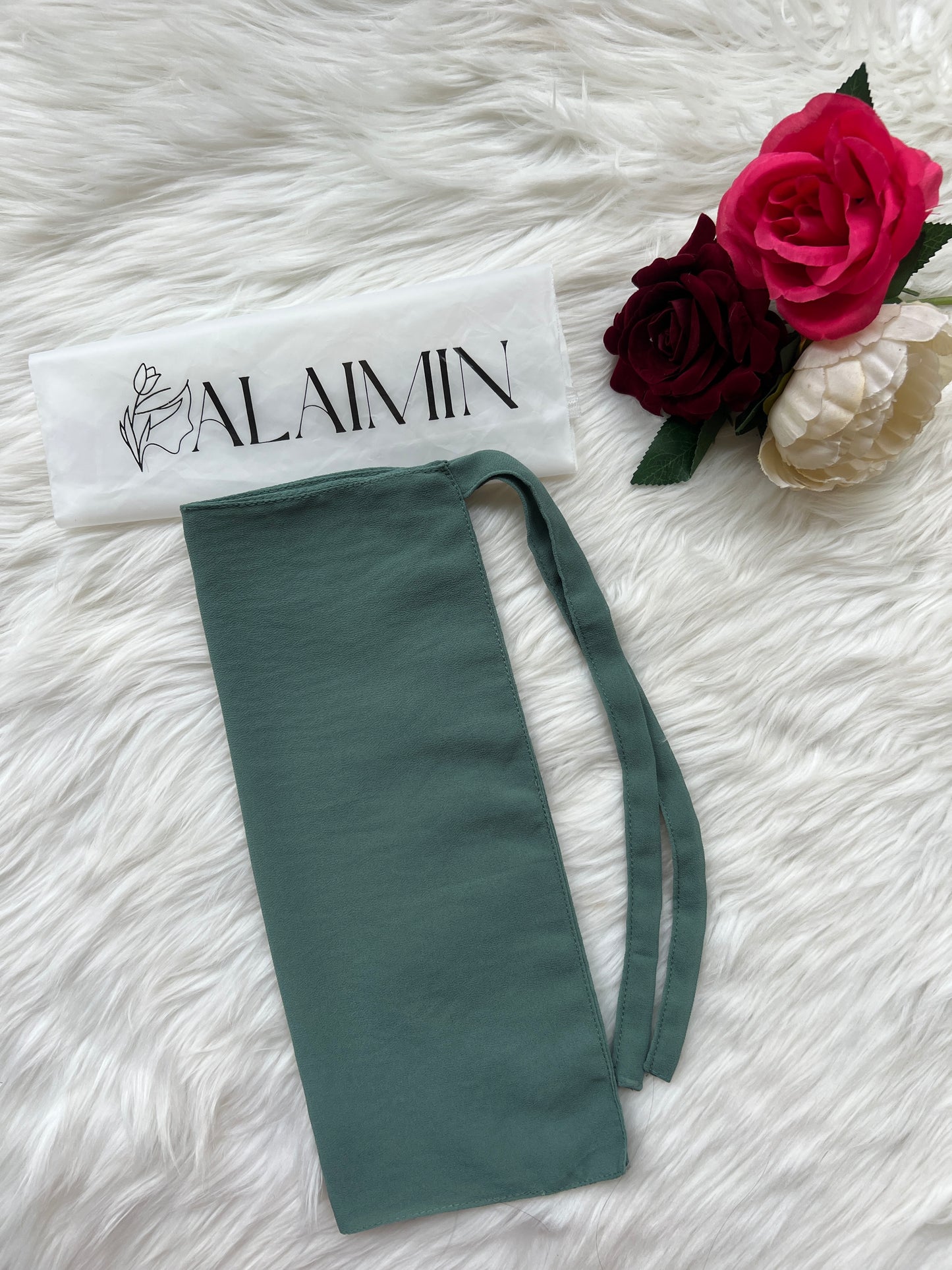 Chiffon Niqab | Green