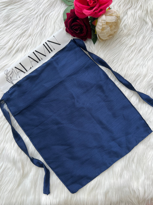 Silk Niqab | Royal Blue