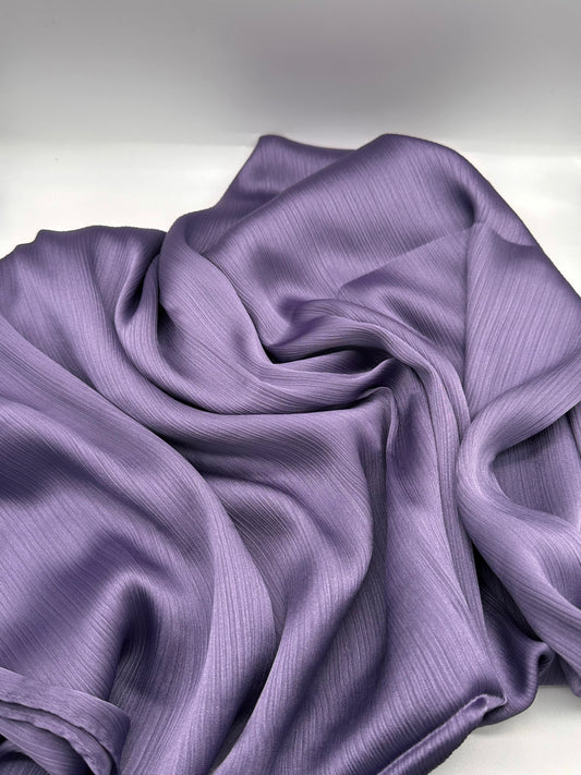LAVENDER  | PREMIUM CRINKLE SILK HIJABS