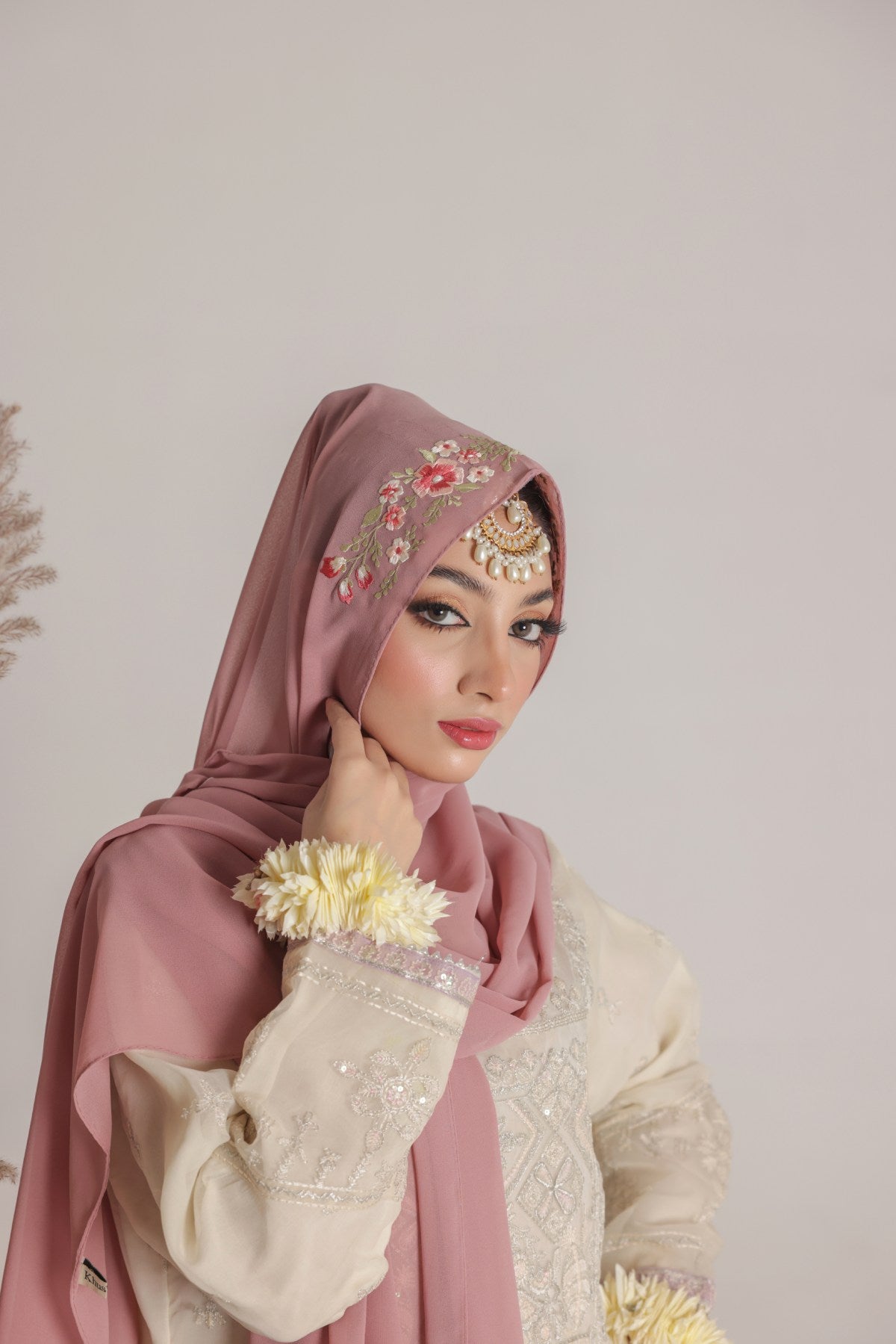 fancy luxury chiffon hijab